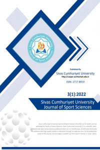 Sivas Cumhuriyet Üniversitesi Spor Bilimleri Dergisi
