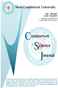 Cumhuriyet Science Journal Kapak resmi